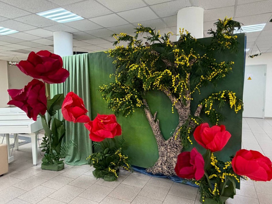 Весенние цветы.