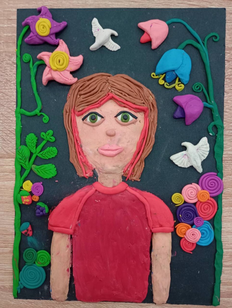 "Декоративный портрет"