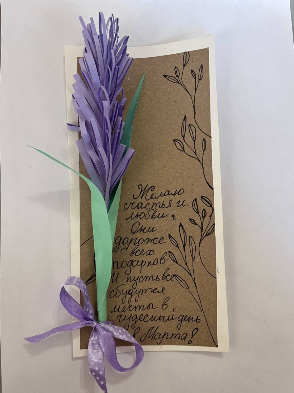 С поздравлениями любимой крестной