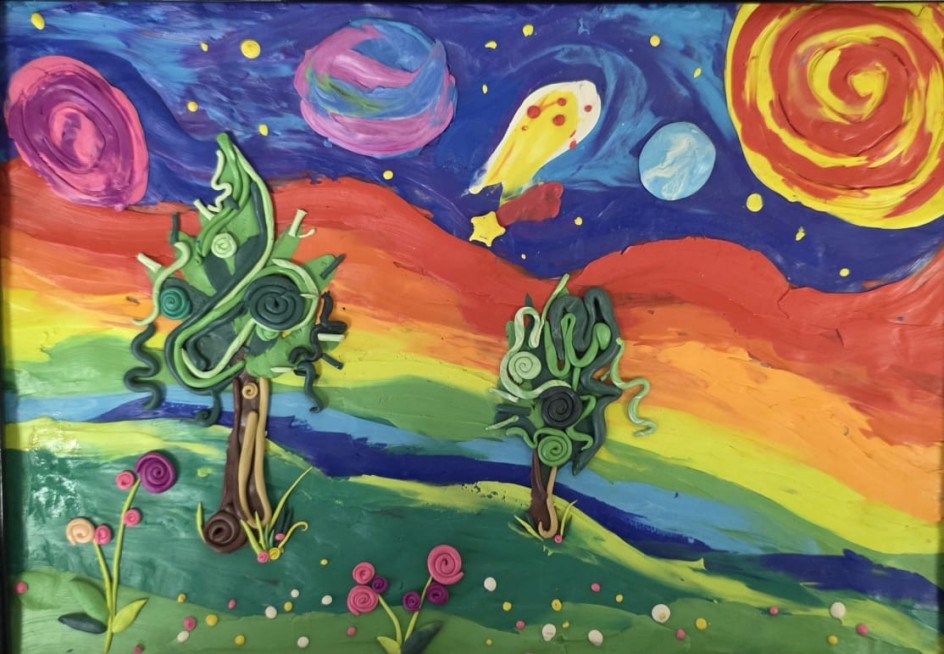 космический лес