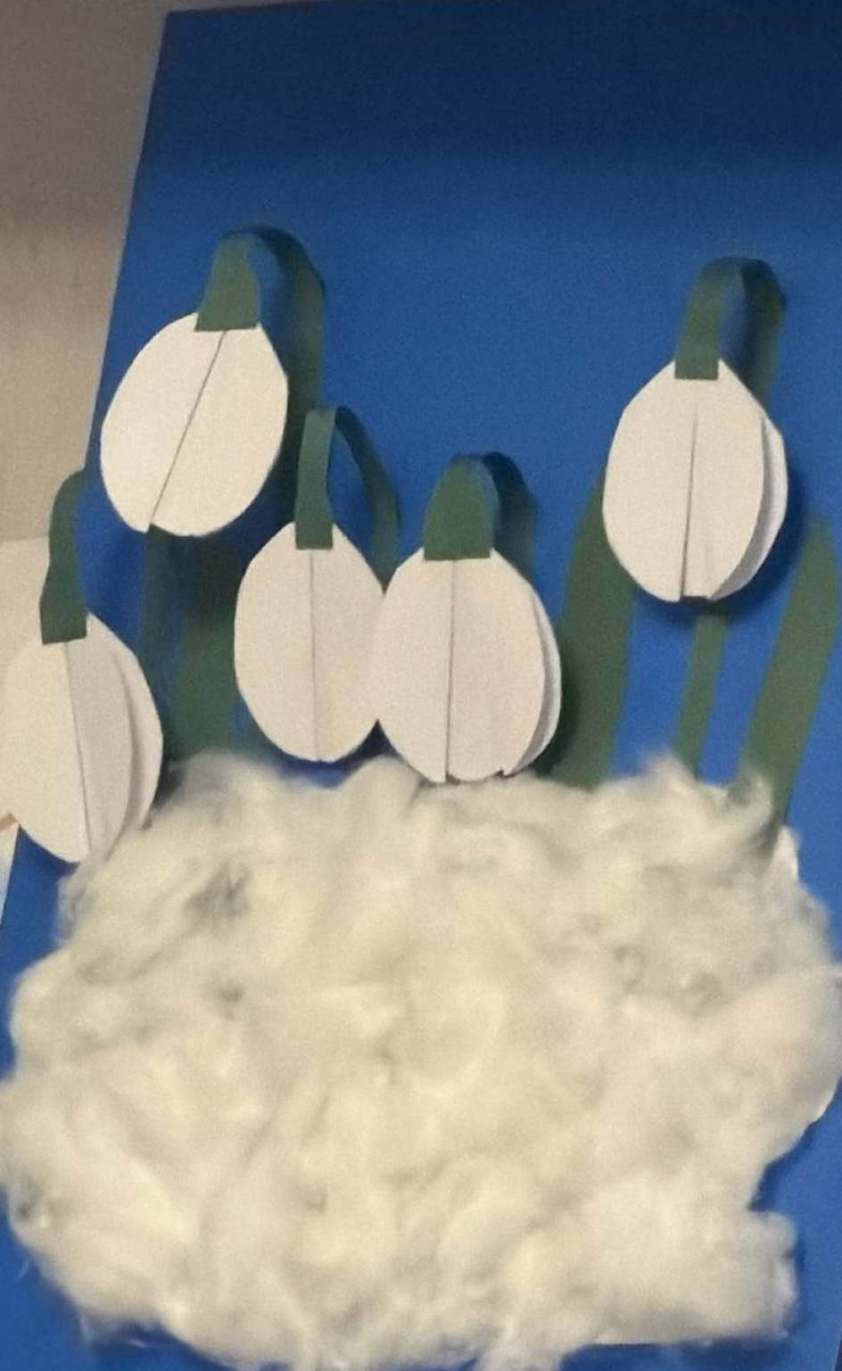 Подснежники маме