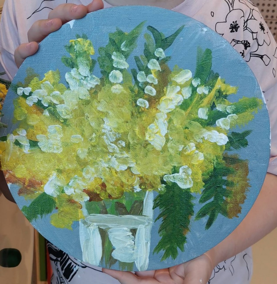 Мимозы для мамы