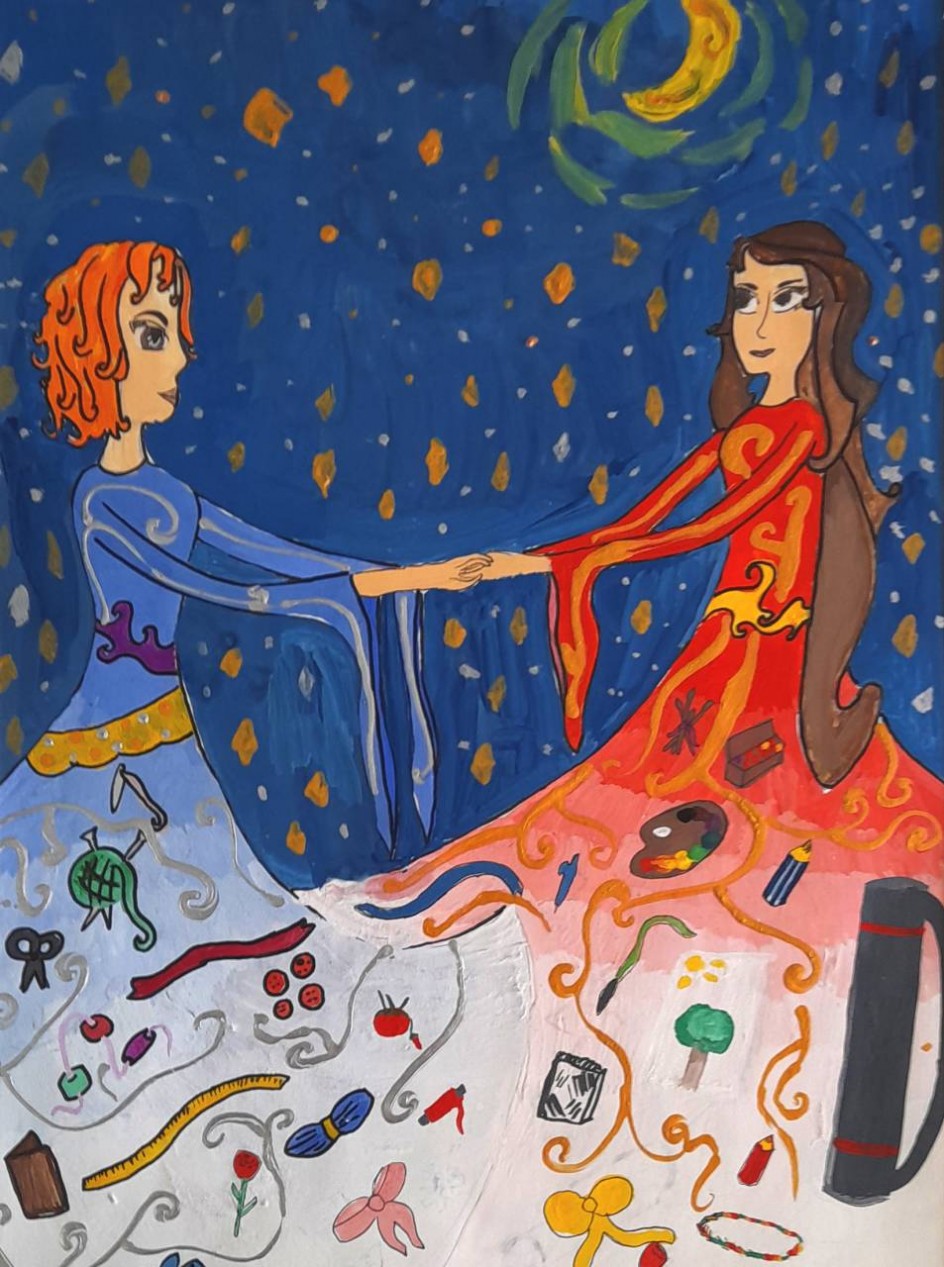 Буду такой же мастерицей, как мама