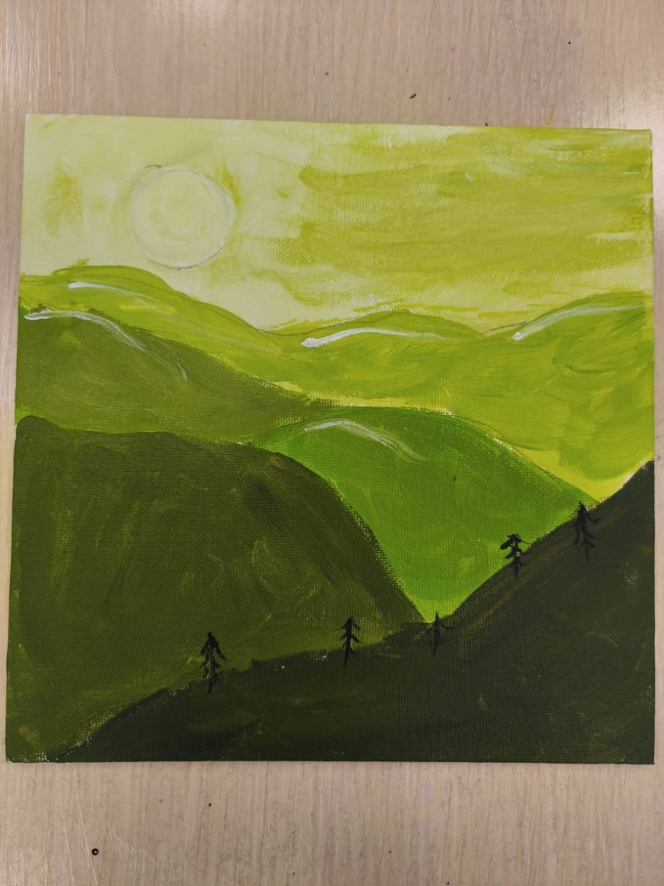 "Горный пейзаж"