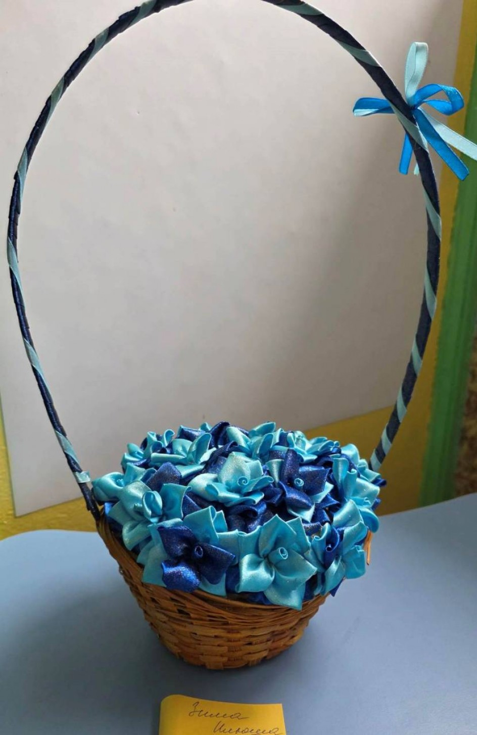 Корзина с цветами!