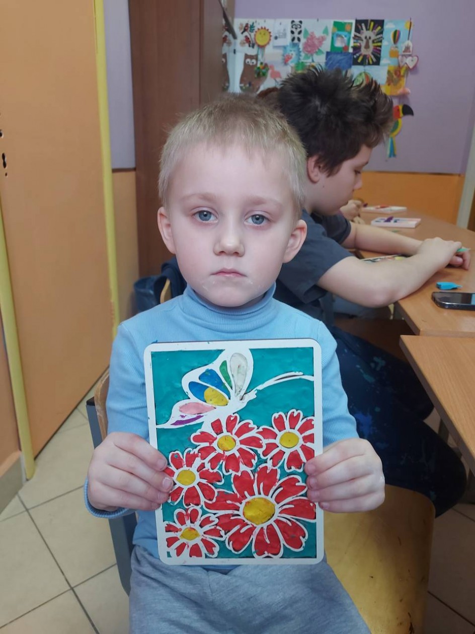 Картина пластилином