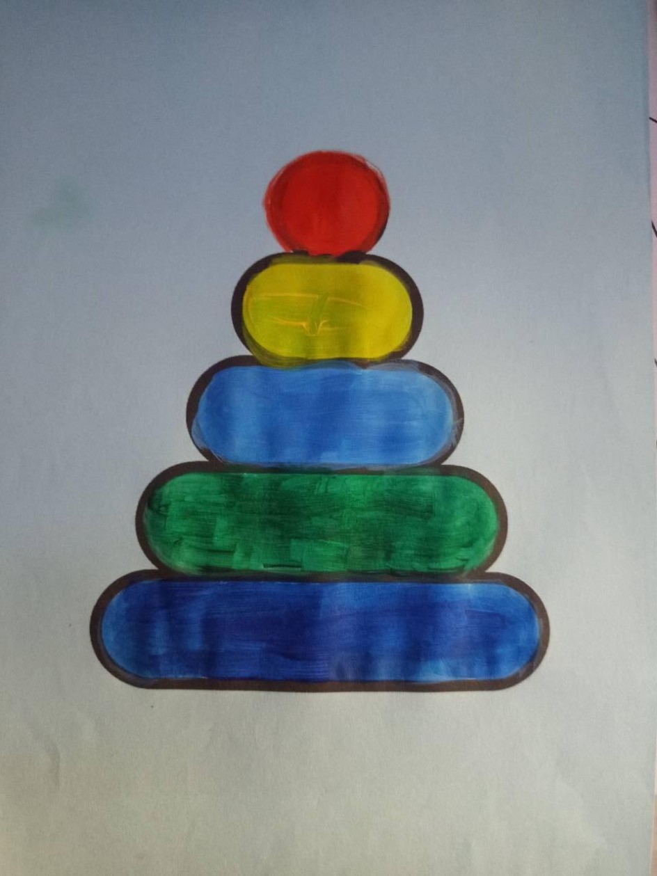 Моя любимая игрушка - пирамидка