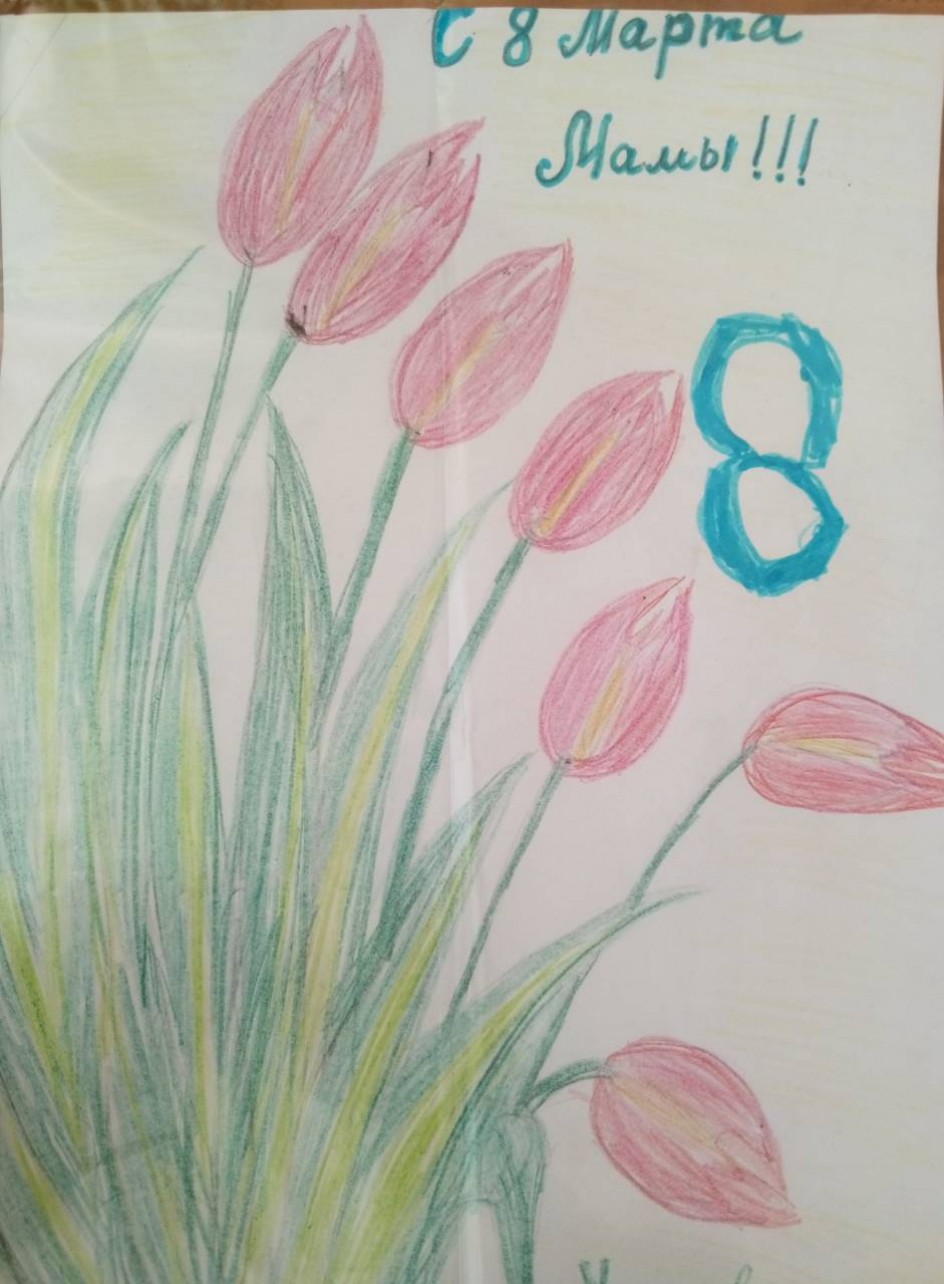 Цветочки любимой мамочке
