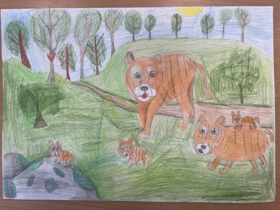 Полосатая семейка