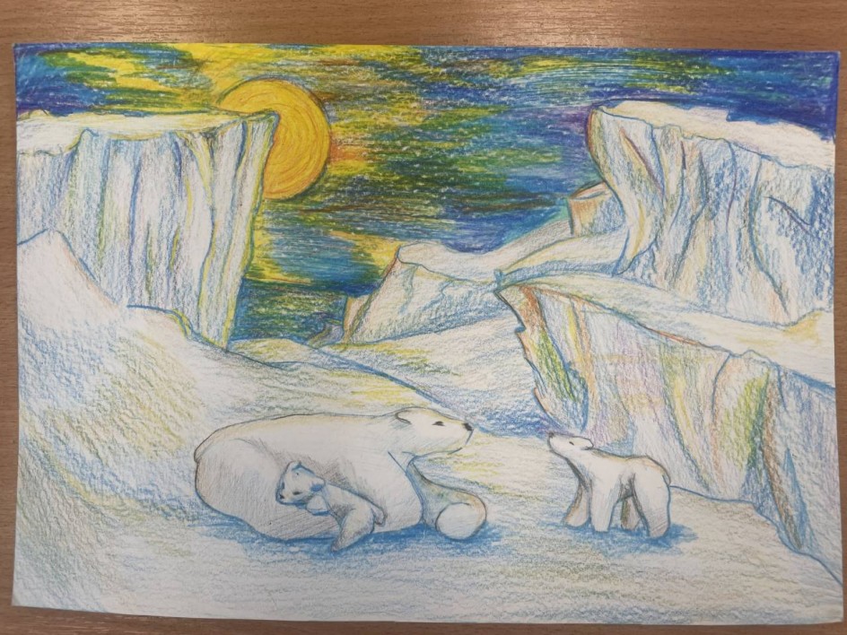 Мишки на рассвете