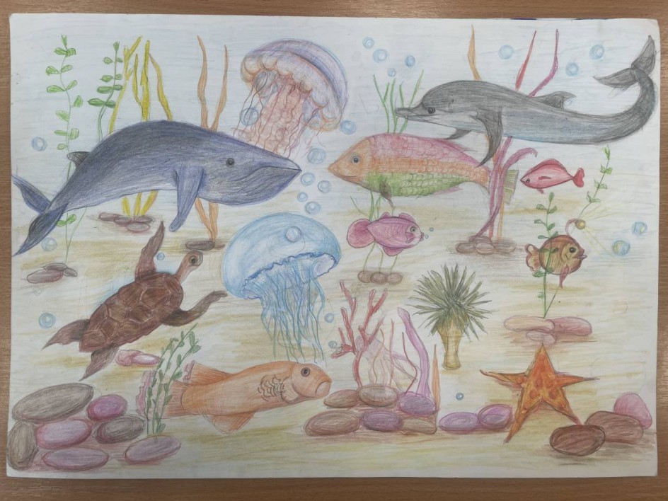 Утро в океане