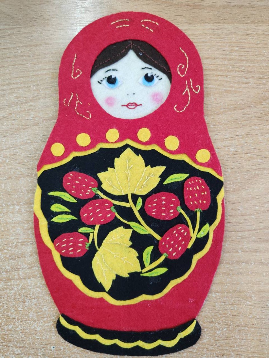 "Русская красавица Матрешка"