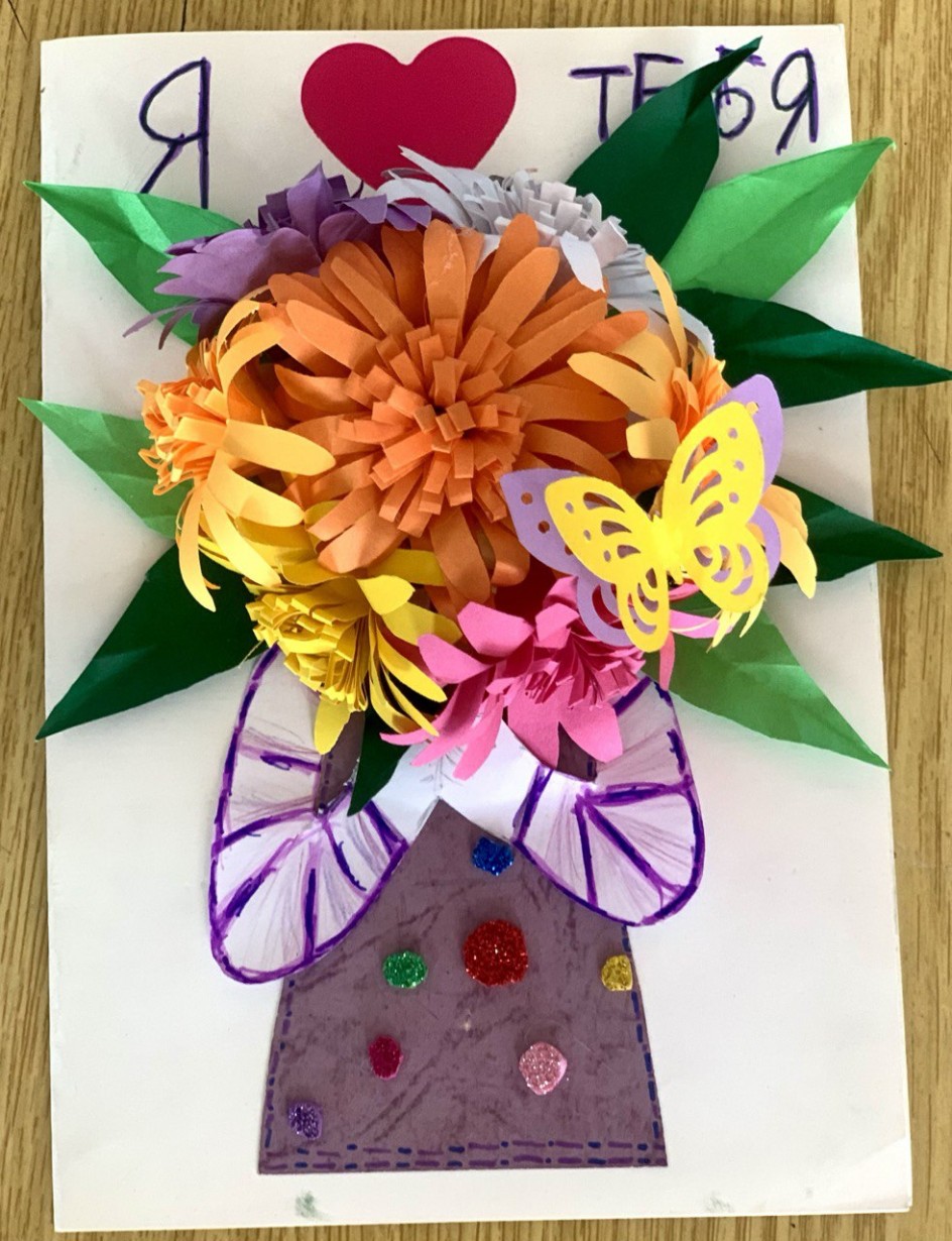 Букет для любимой мамы