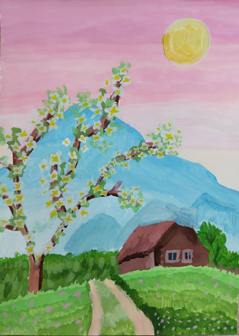 "Яблоня цветёт"