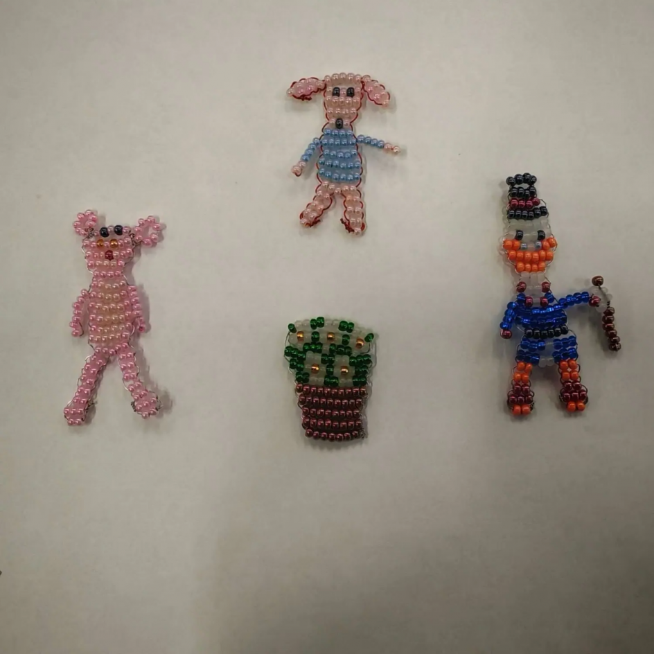 Бисеринки в стране мультиков