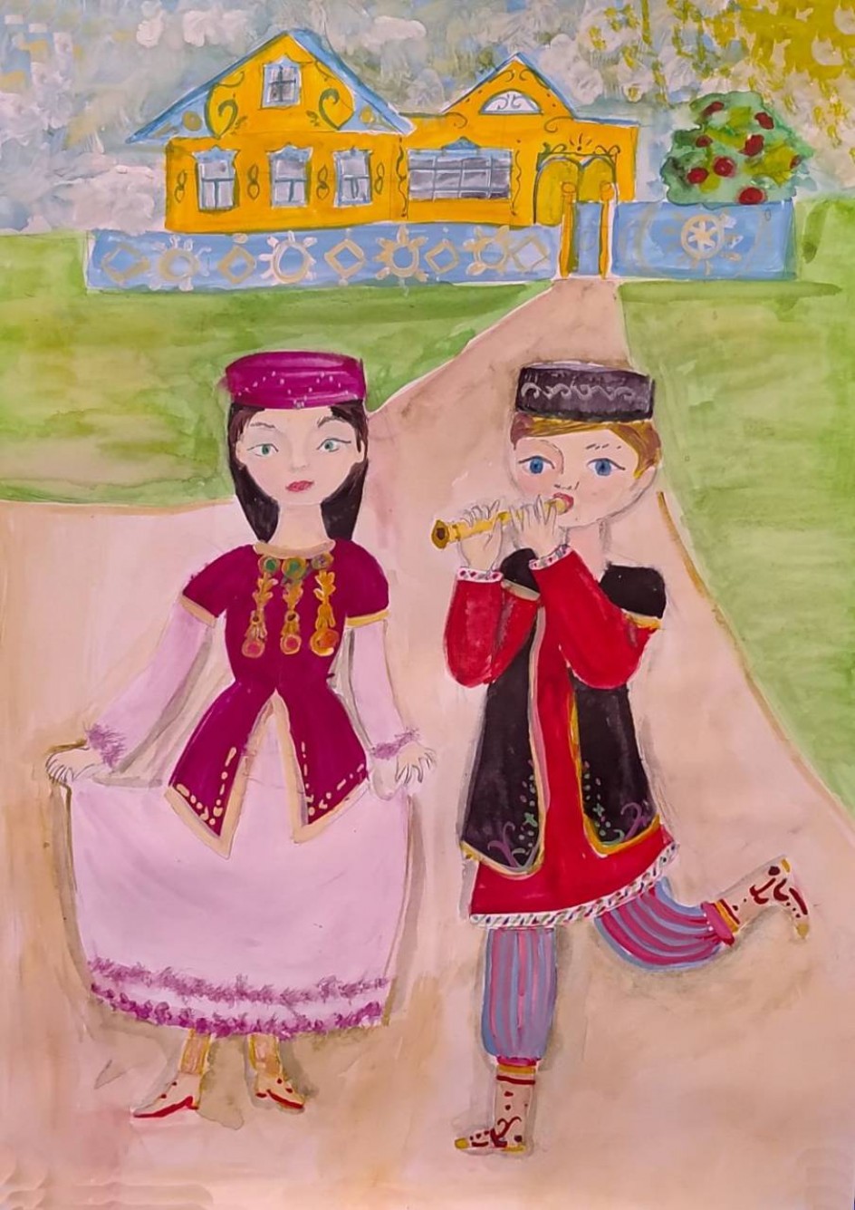 Татарский народный костюм