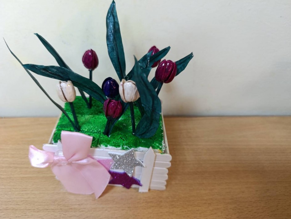 Корзина с цветами