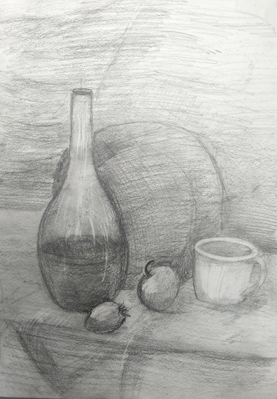 Натюрморт карандашом
