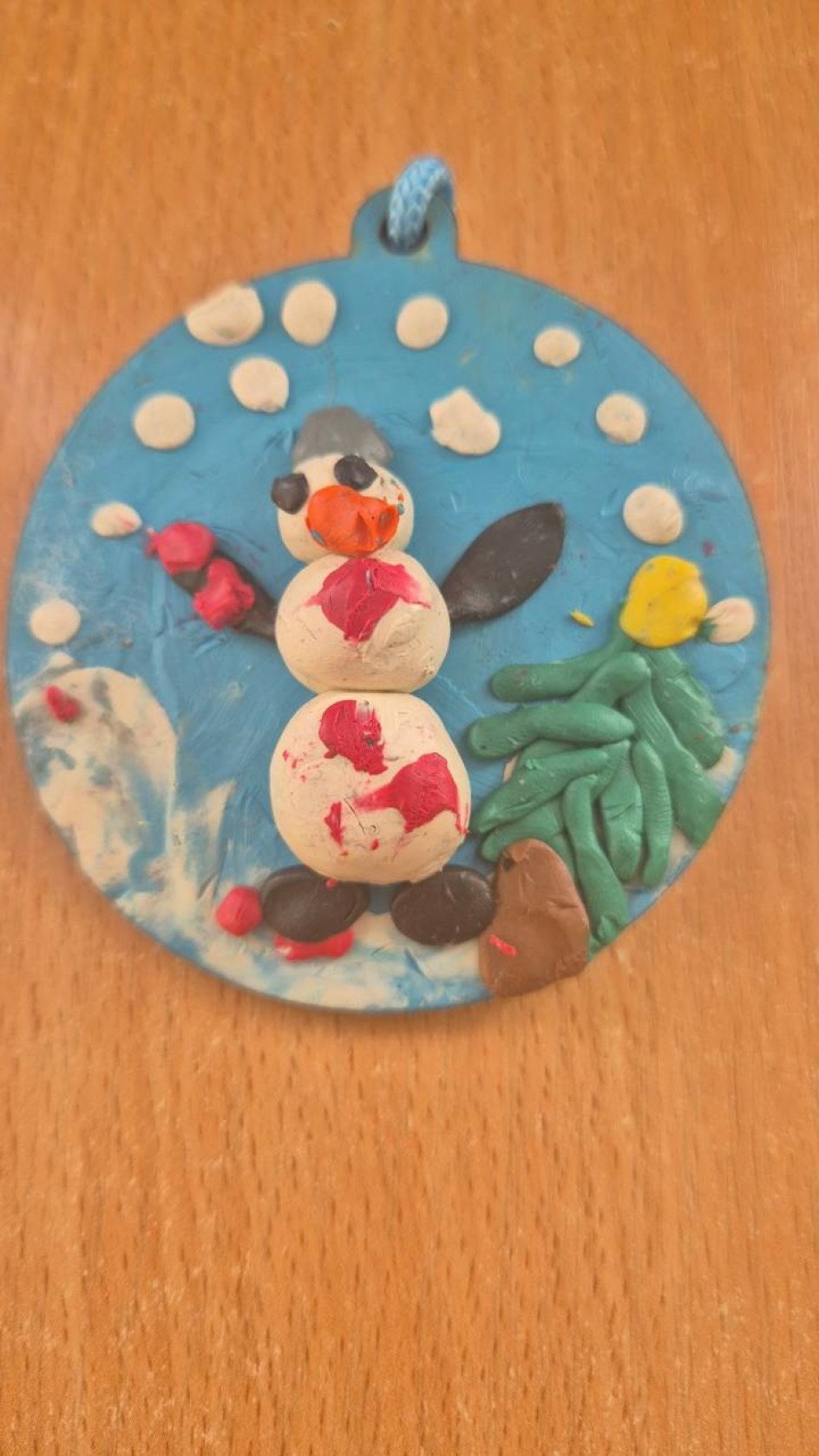 На зимней полянке