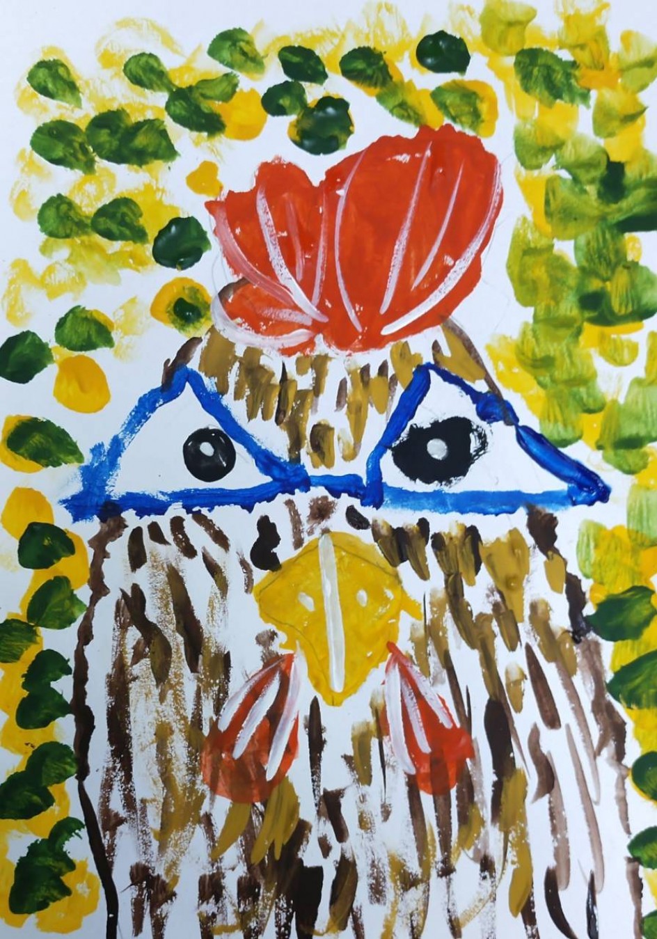 Умный петух