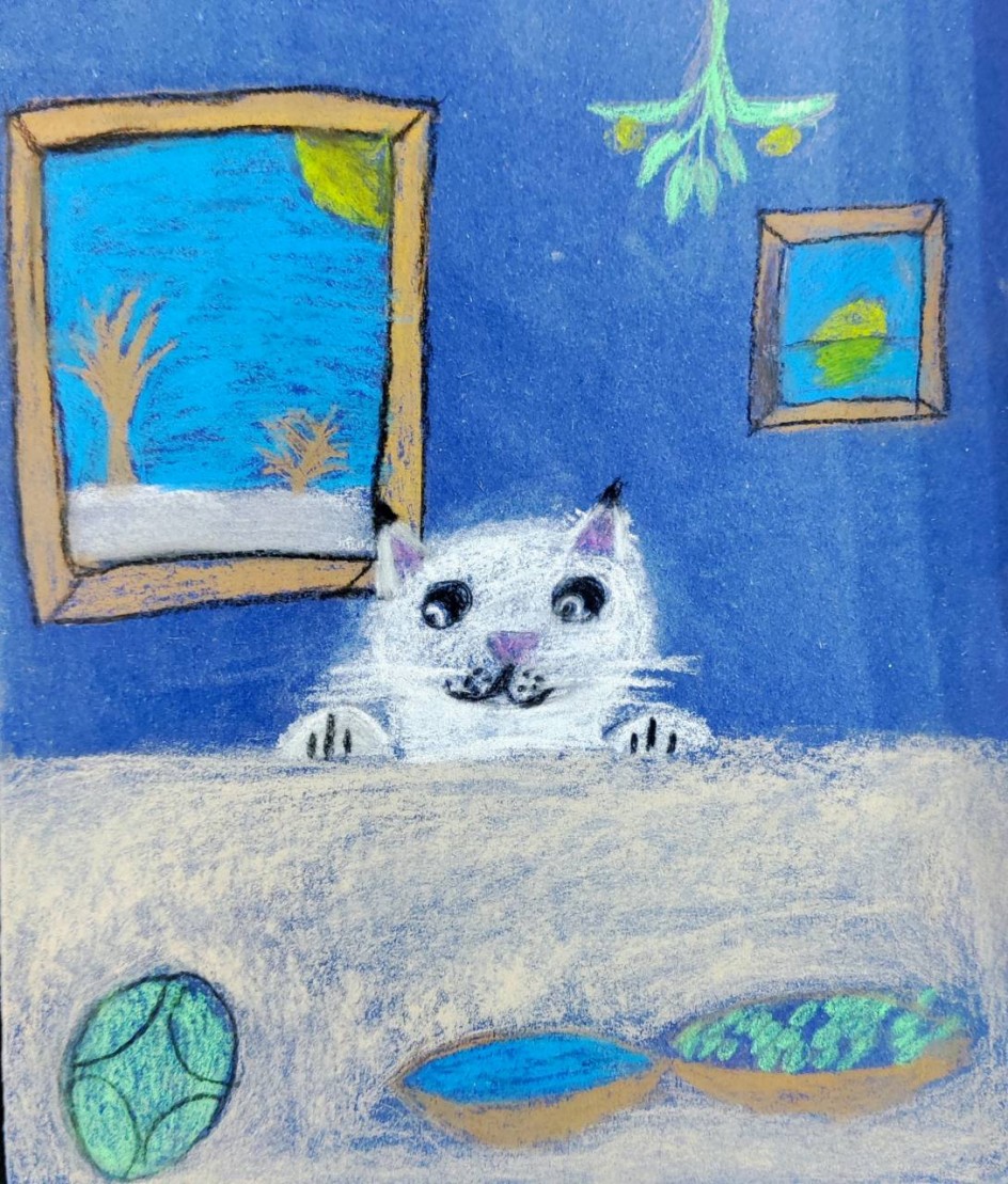 Усатый озорник.