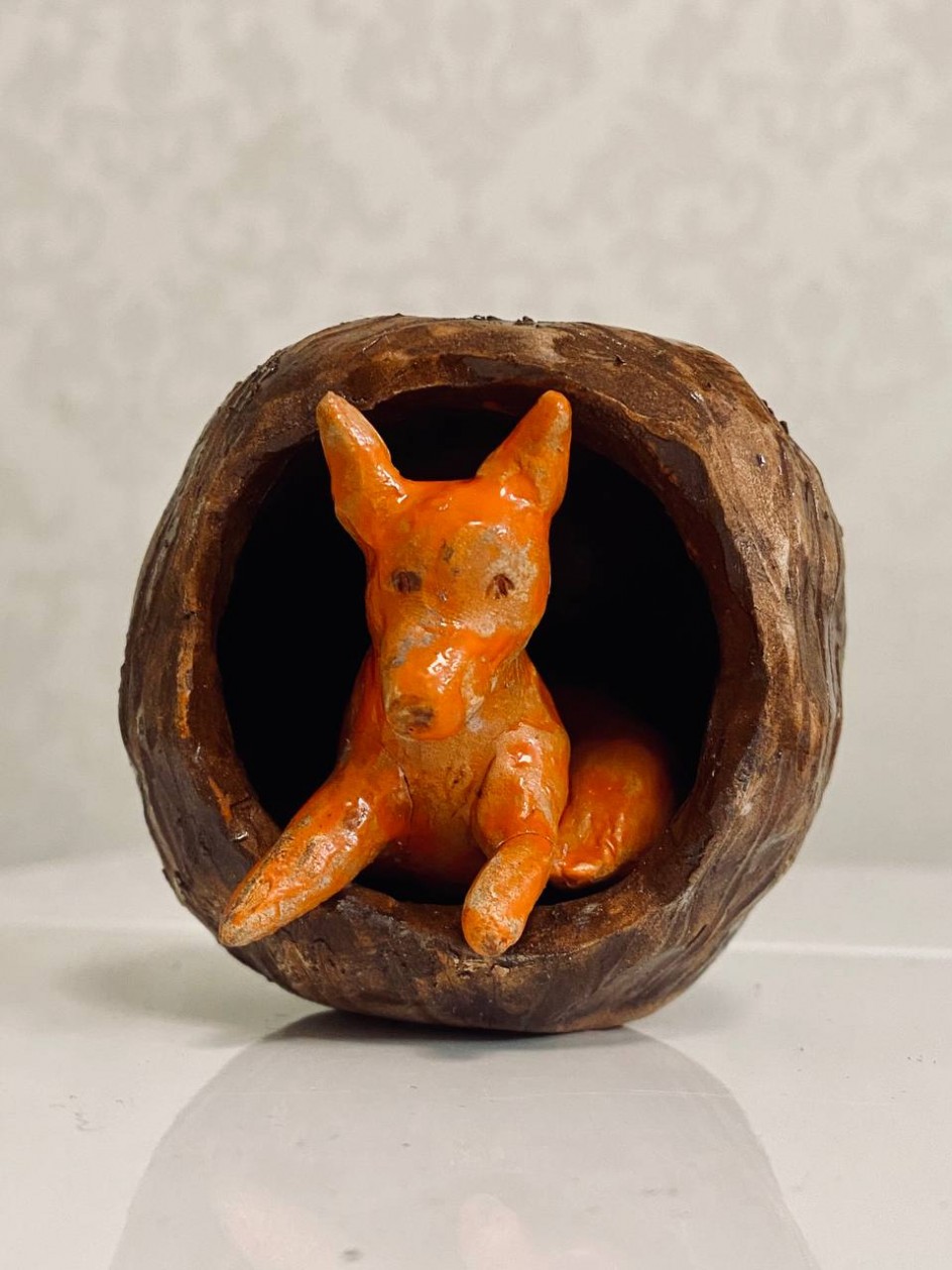 Умная лисичка