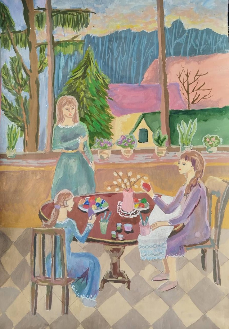 Подготовка к празднику