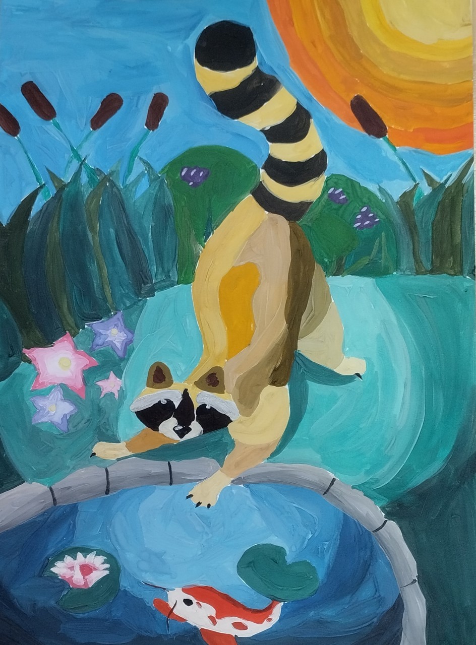 Енот и рыбка