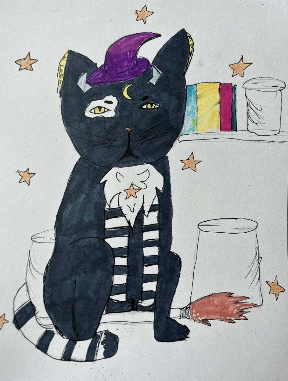 «Неизвестный темный кот»