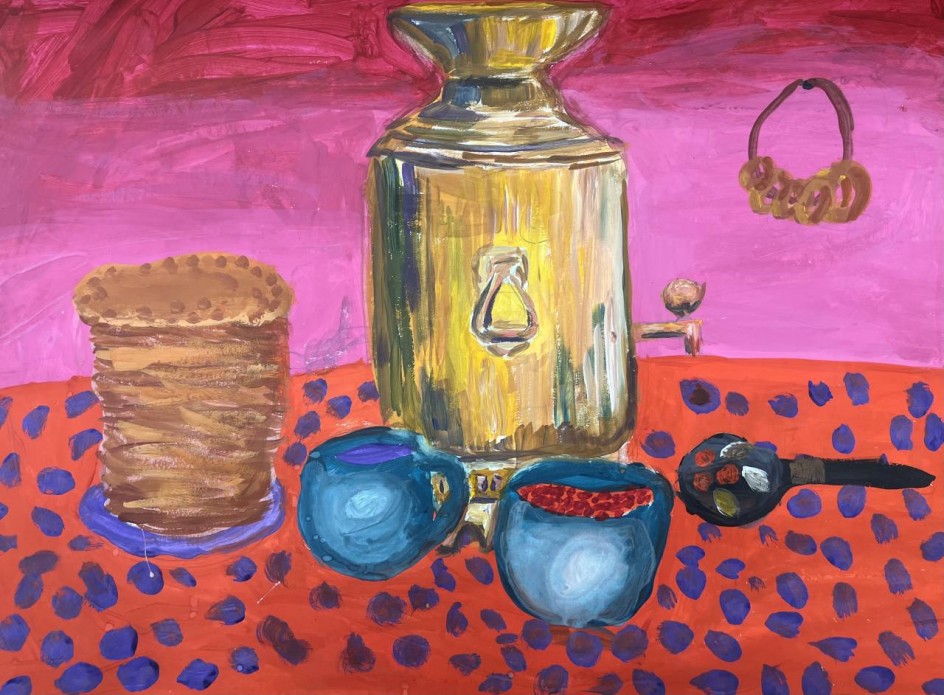 Натюрморт с самоваром