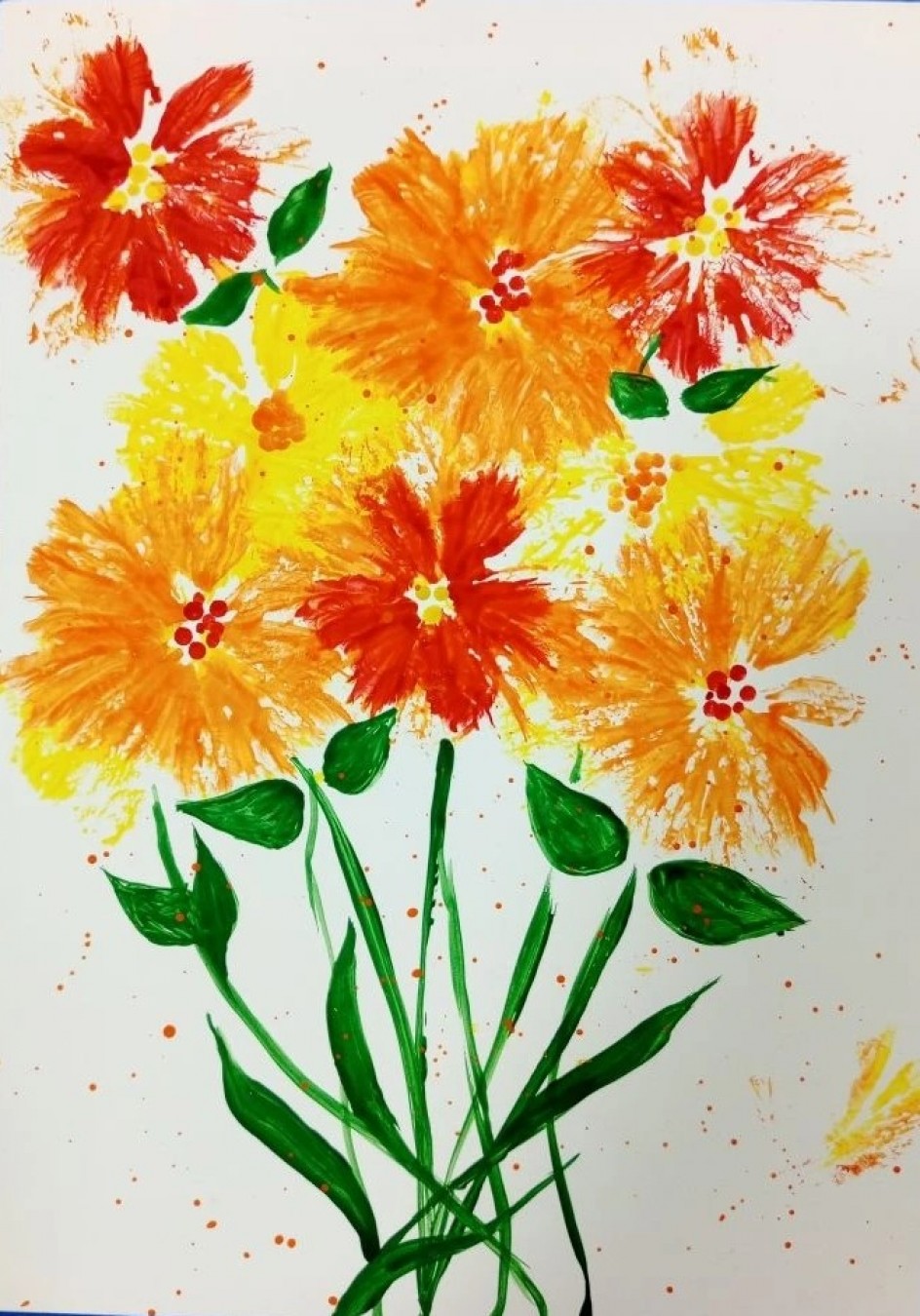 "Весенние цветы"