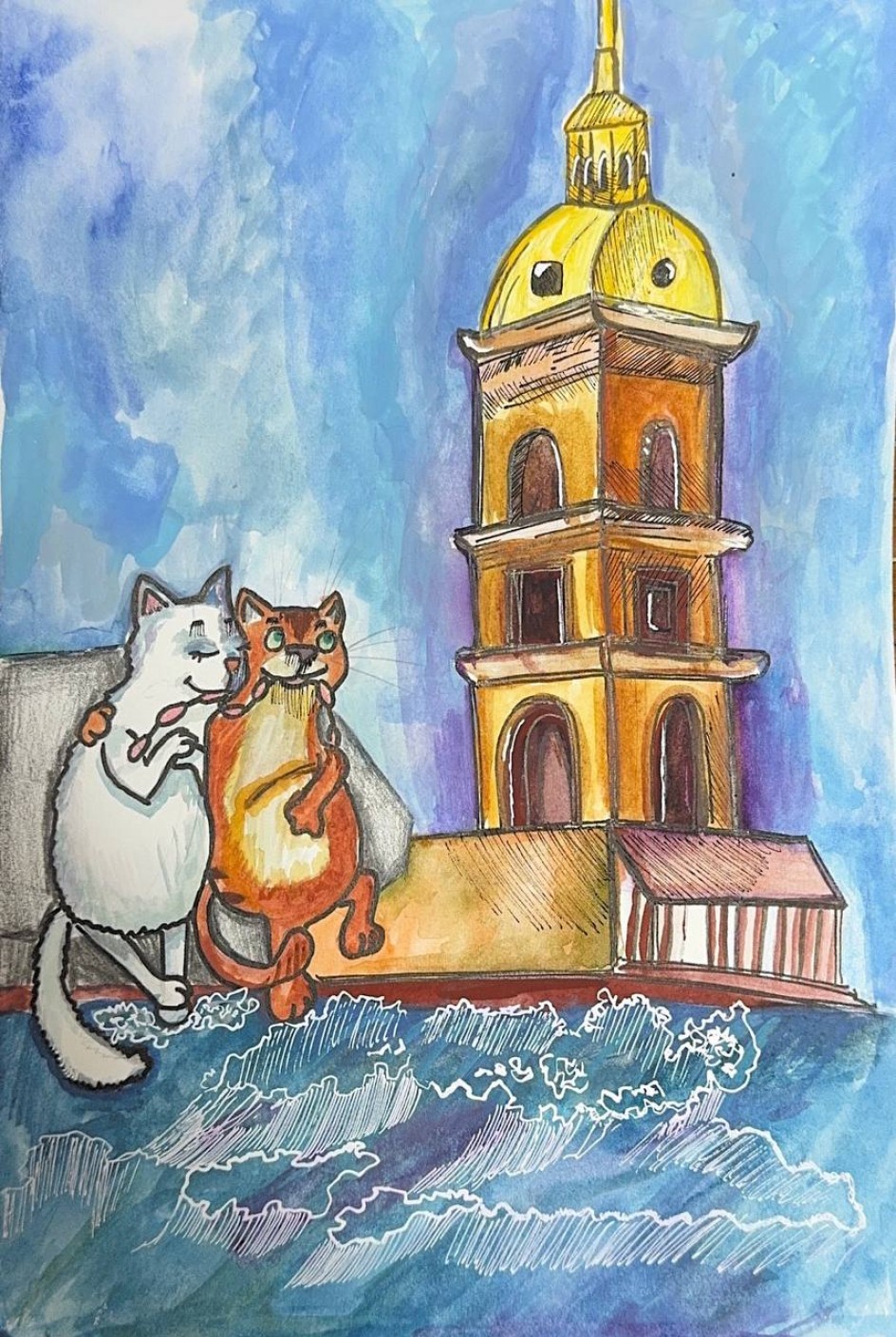 Санкт-Петербург - город котов