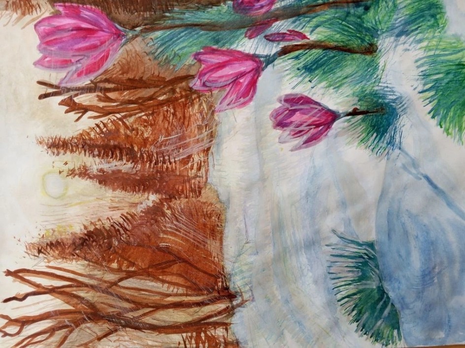 "Первые цветы"