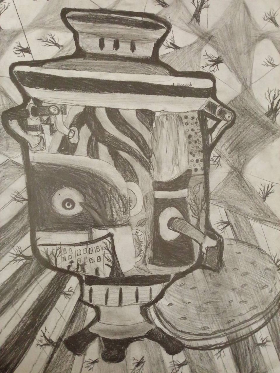 Самовар на Масленицу