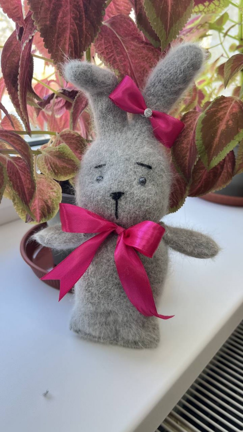 «Зайка из перчатки»