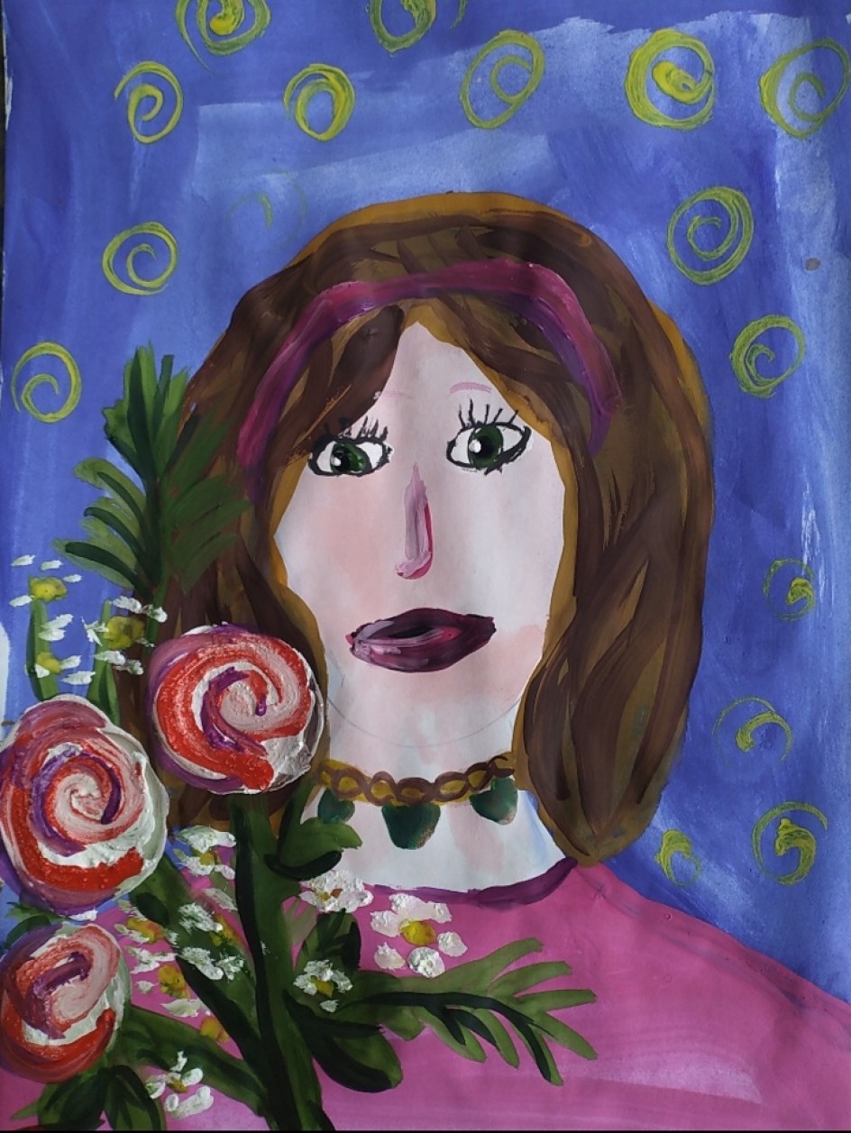 Портрет моей мамы