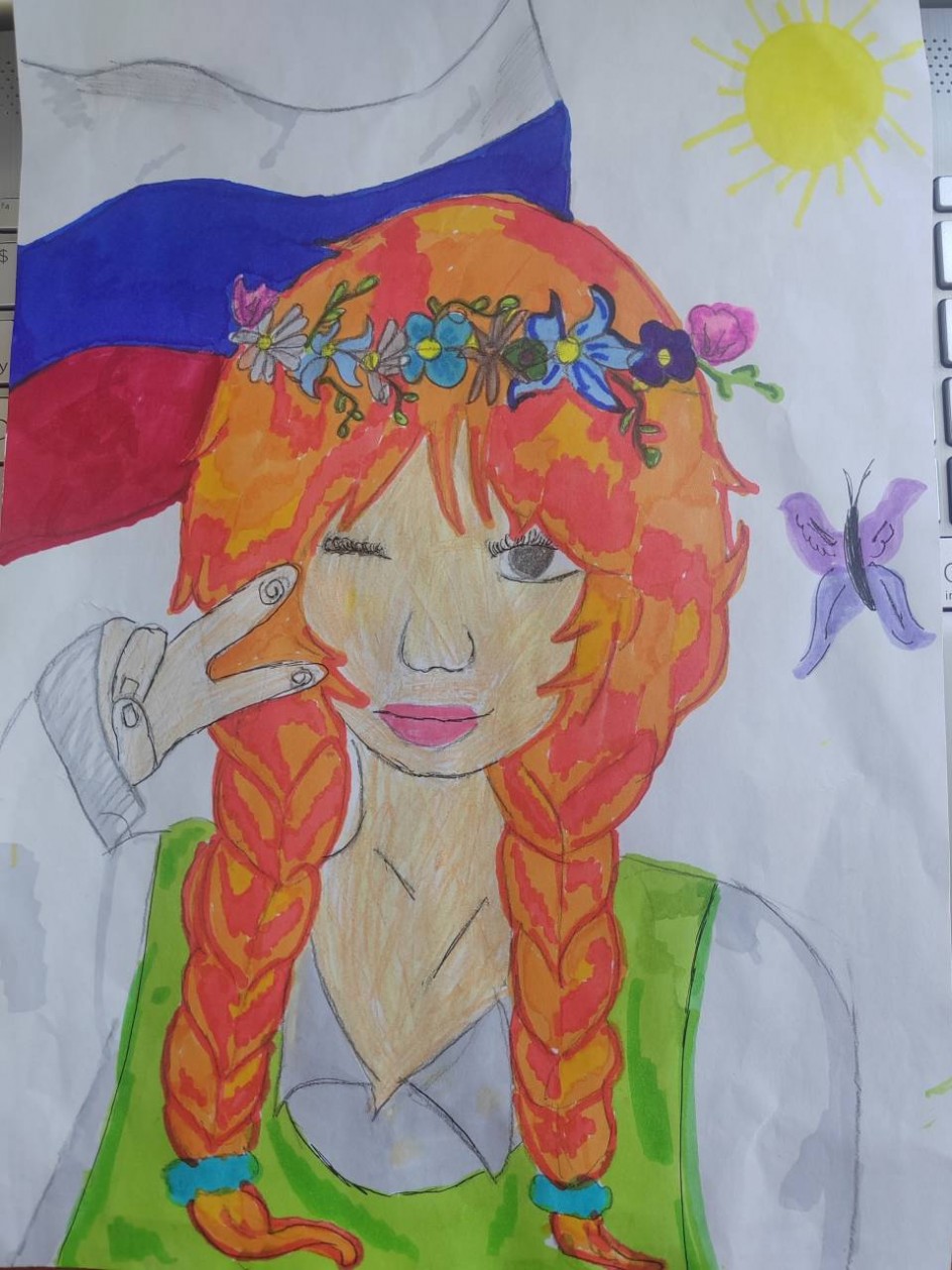 Русская красавица!