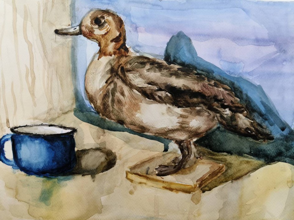 Натюрморт с уткой