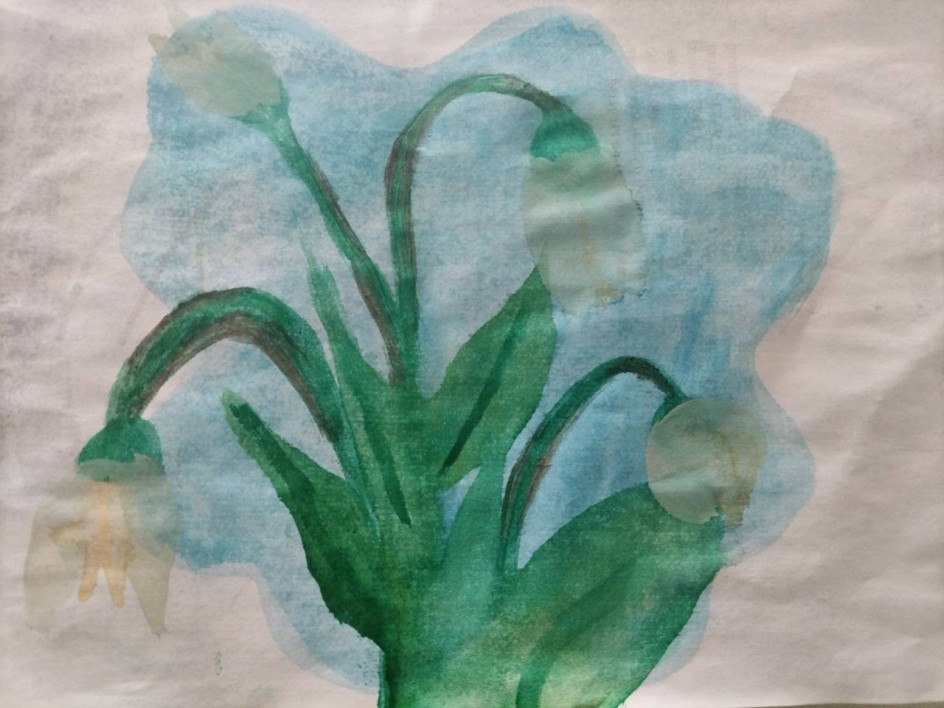 Первые подснежники