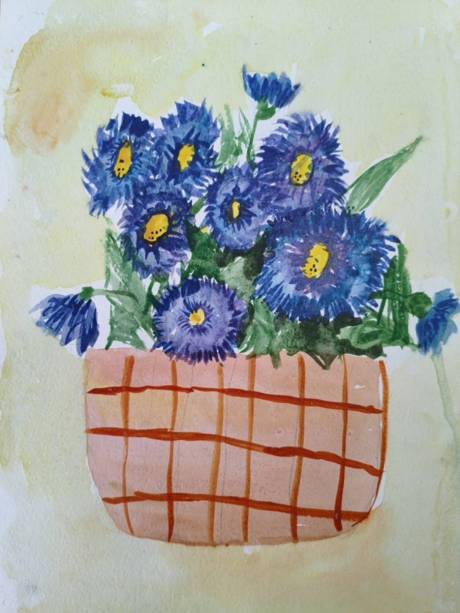 Цветочная корзина