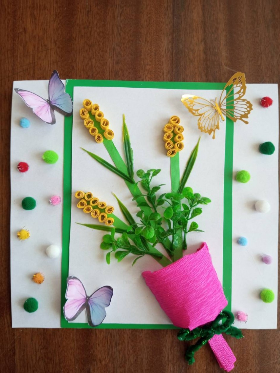 Букет мимозы