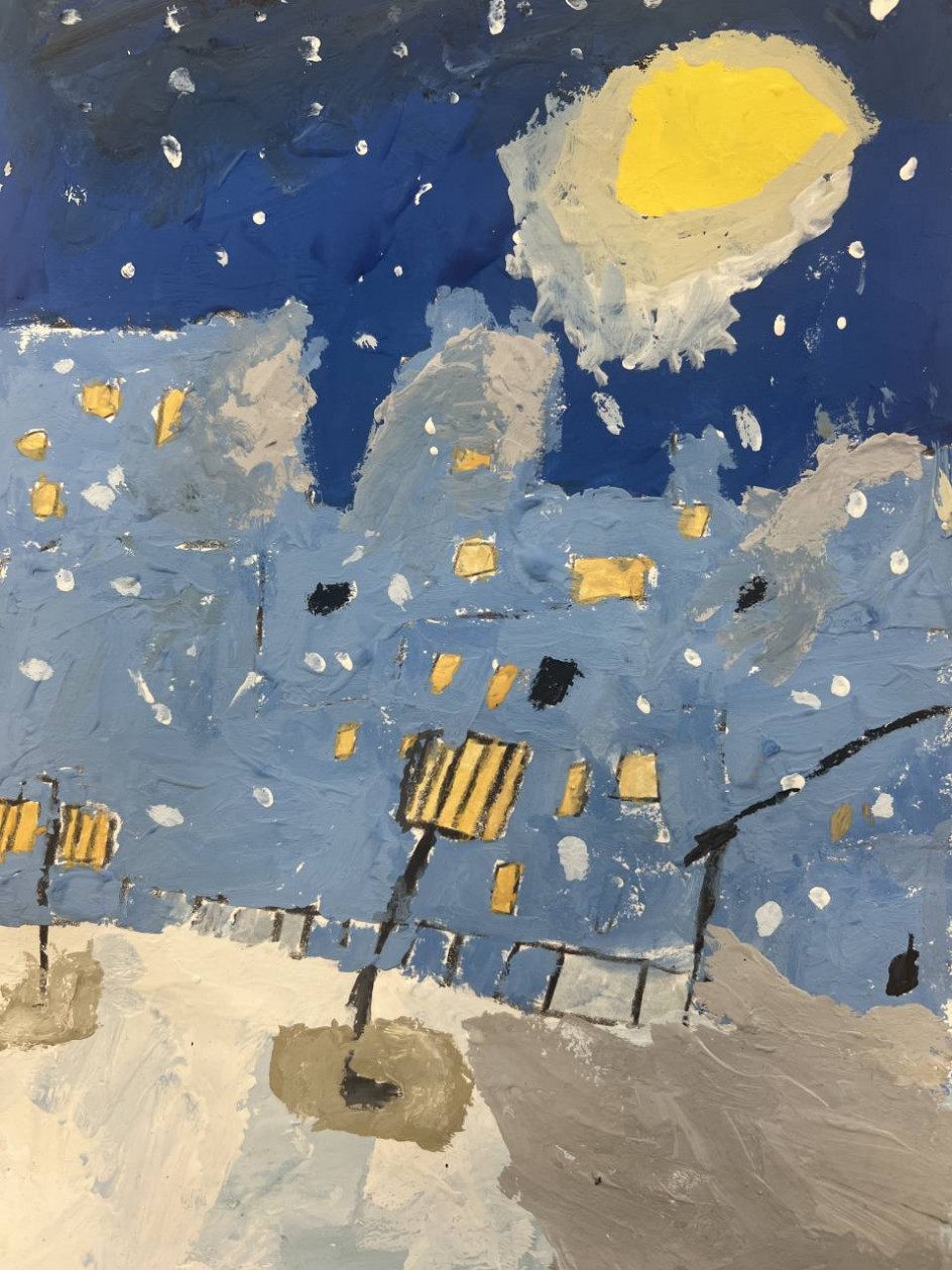 Зима в городе