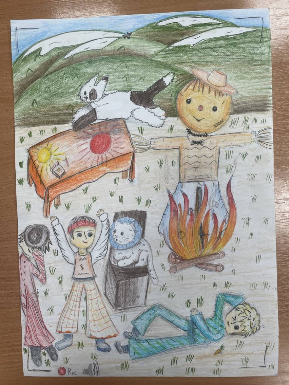 Масленицу провожаем, Света, Солнца ожидаем!