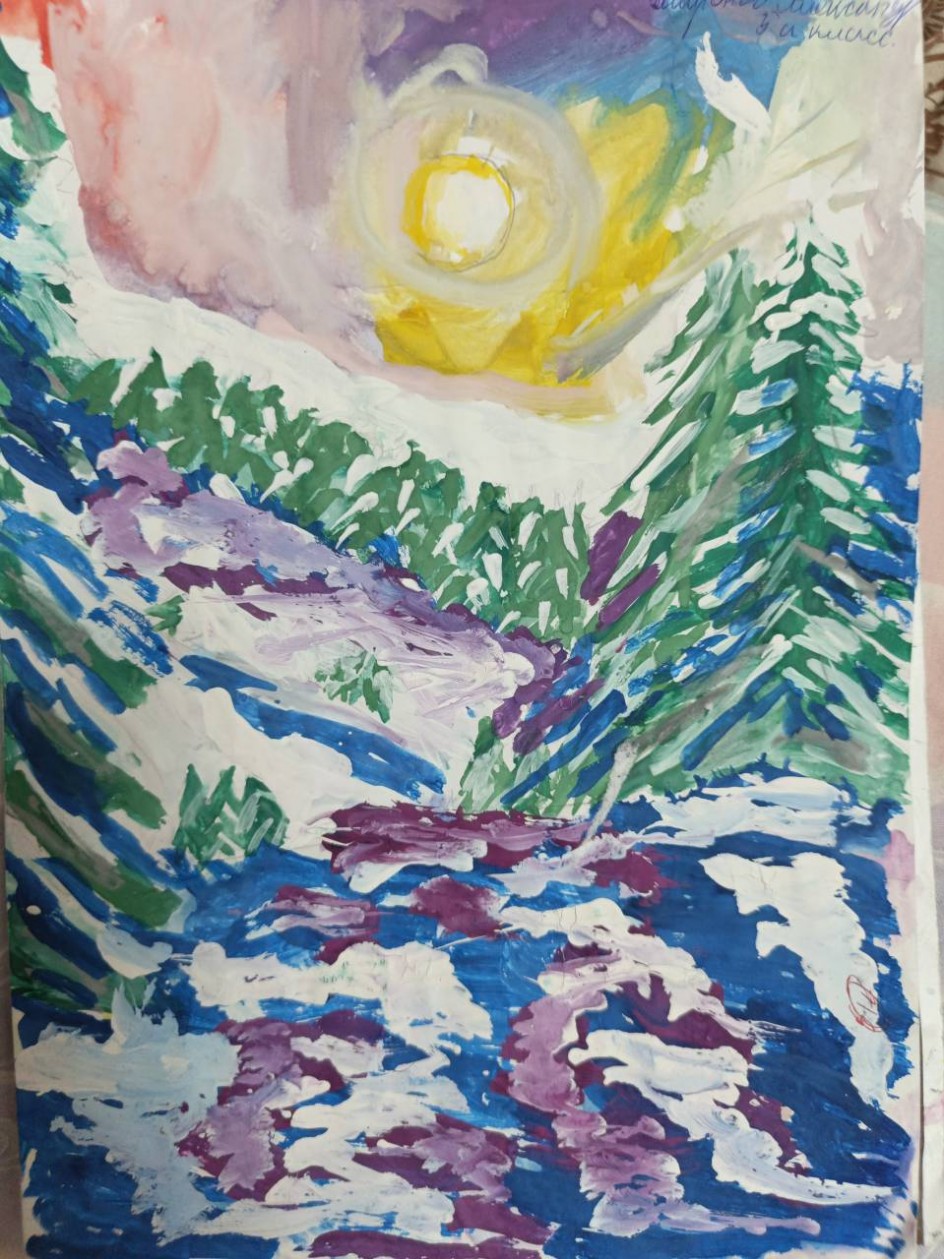 Лесная река