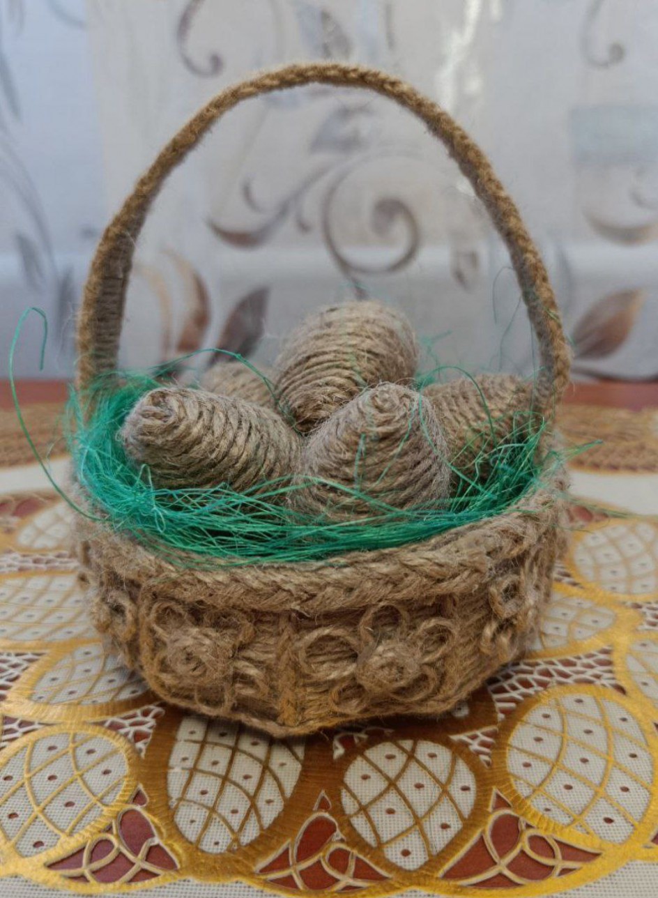 Пасхальная корзинка.