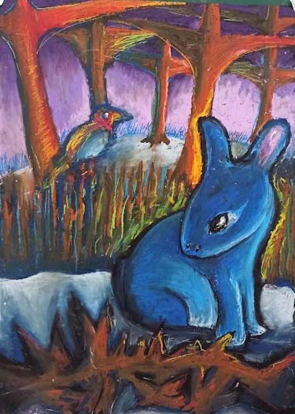 Зайчику страшно