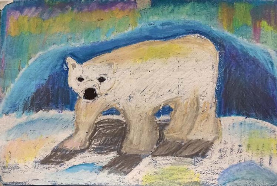 Белый медведь.