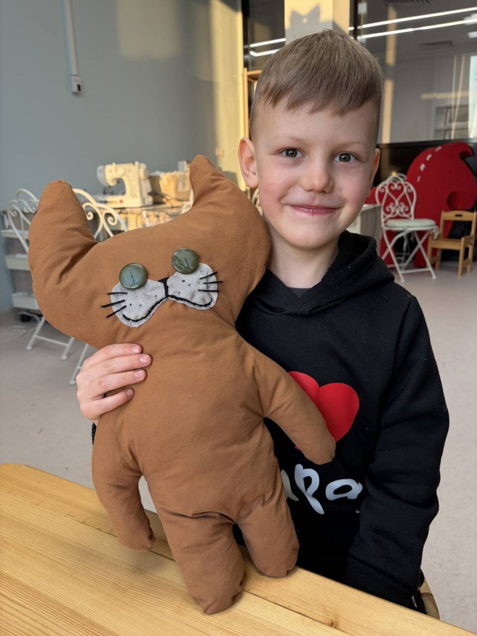 Интерьерная игрушка  "Кот Баюн"