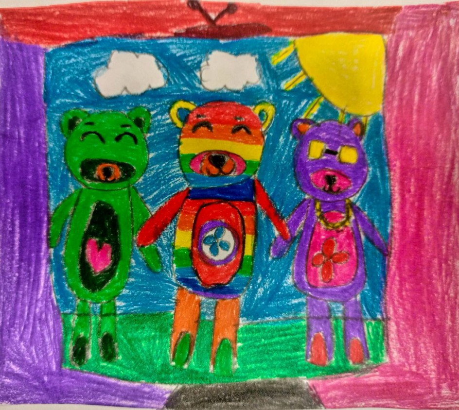 "Мультфильм про трех медведей"