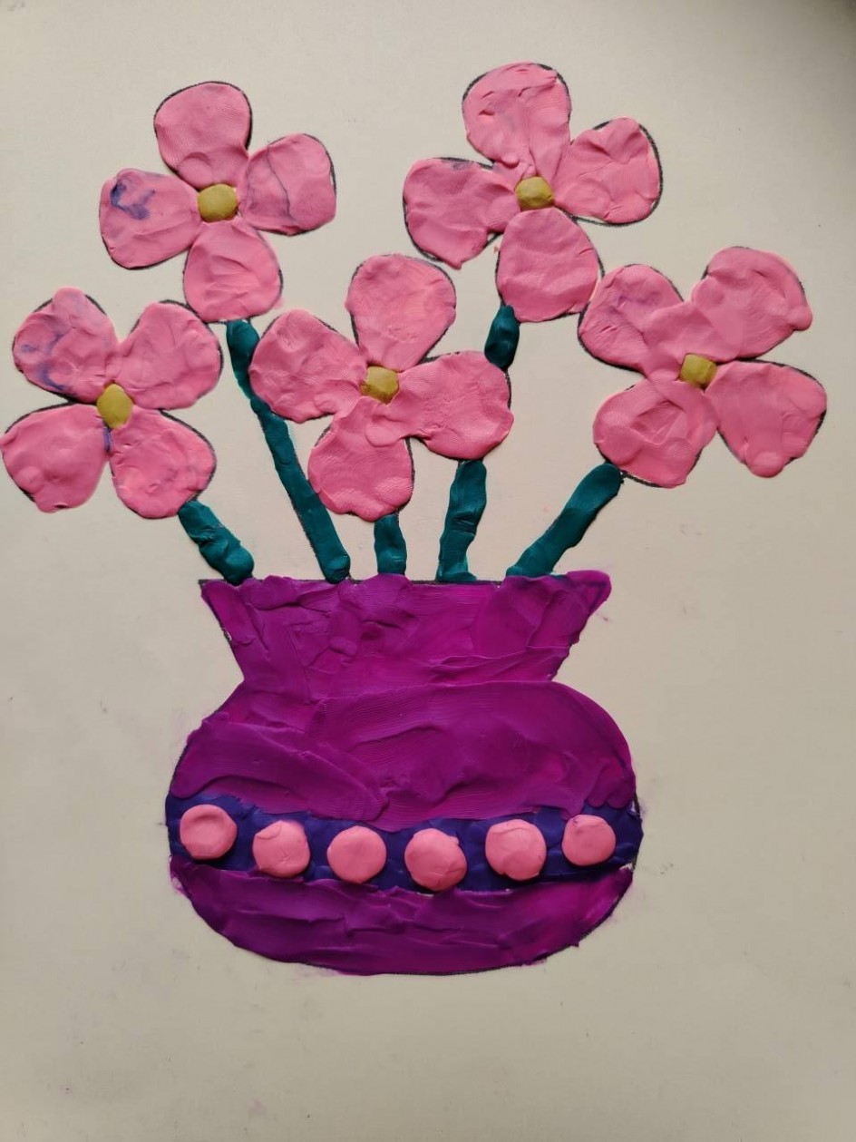 "Цветы в вазе"